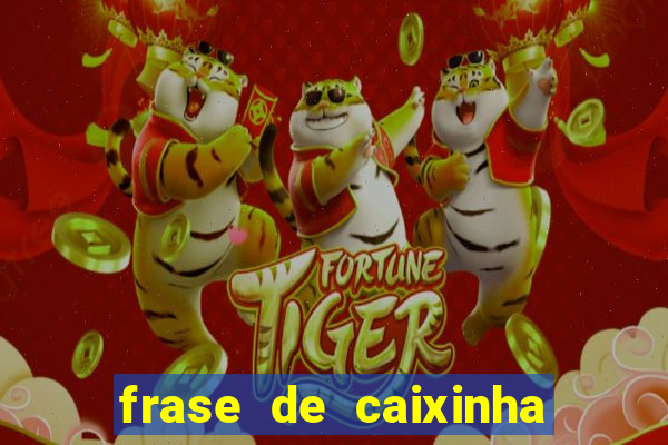 frase de caixinha de natal